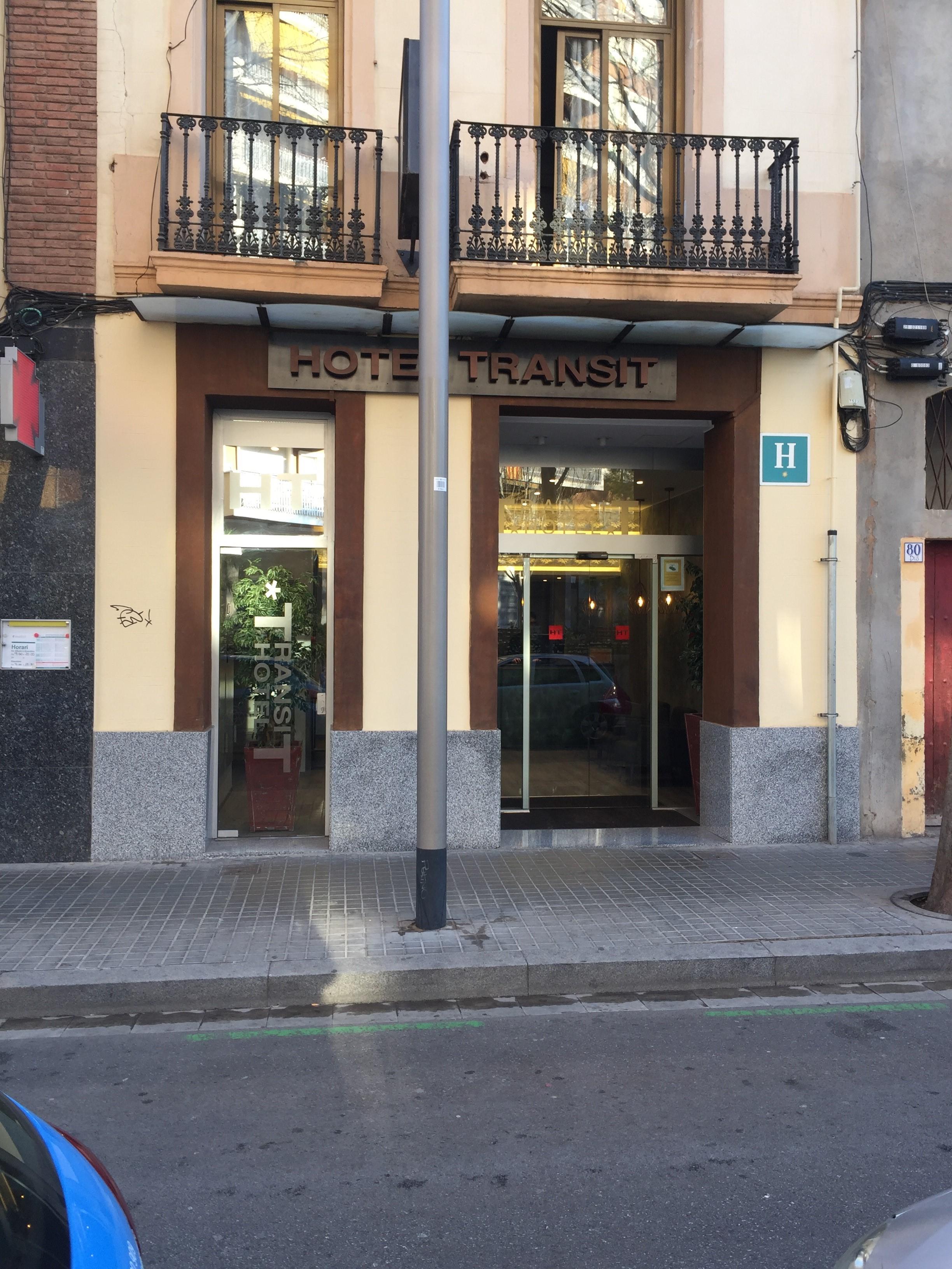 Hotel Transit Barcelona Exterior foto